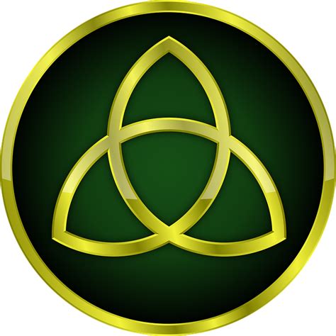 Exploring the Triquetra's Associations with Past, Present, and Future in Wiccan Beliefs